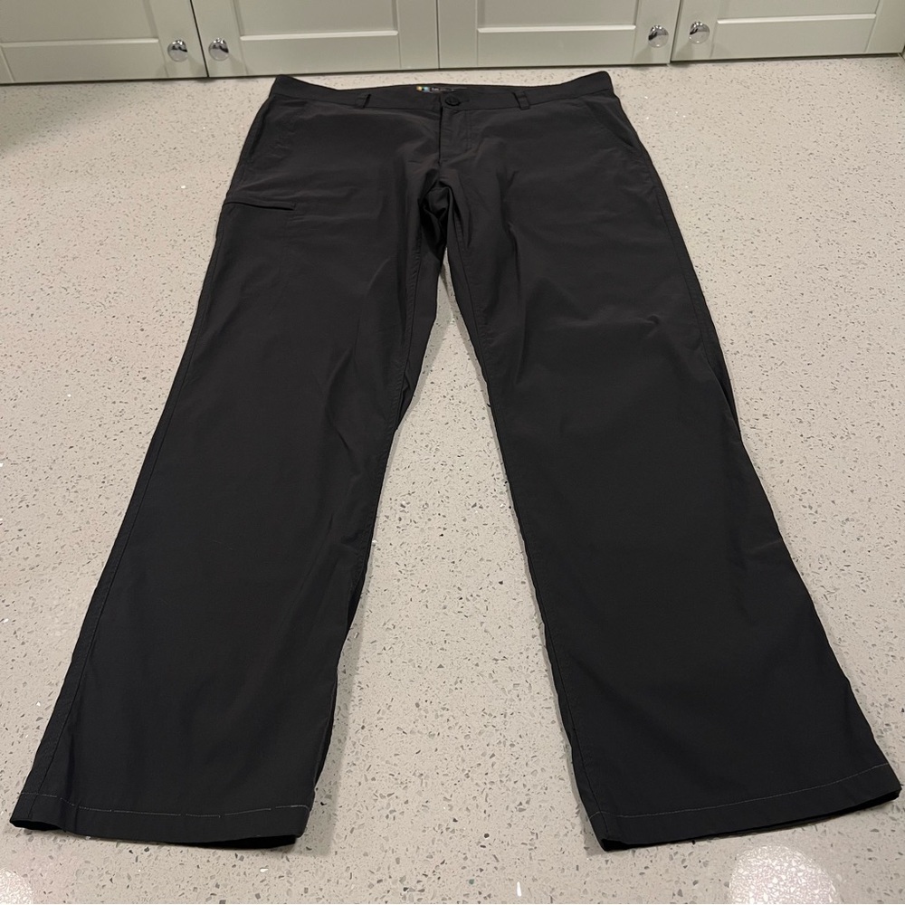 LIB TECH Performance Lightweight 38x34 Dark Grey Hiking Pants Men's Sz 38